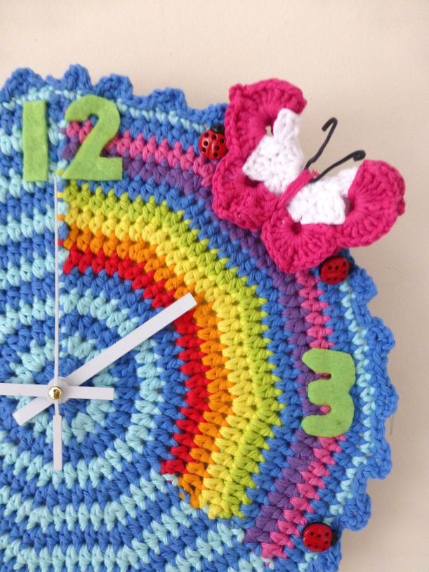 crochet clock6