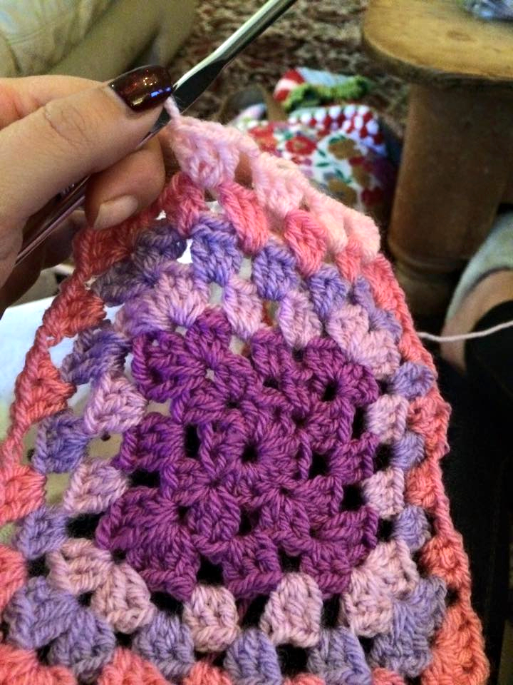 Teaching crochet